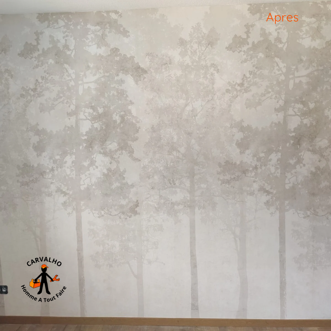 Pose de papier peint
