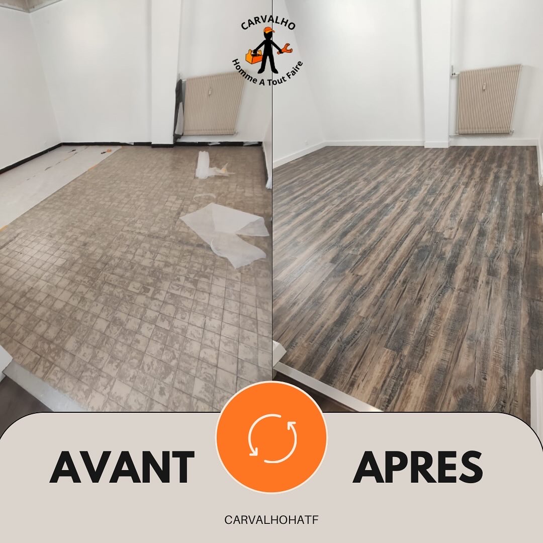 Pose de parquet